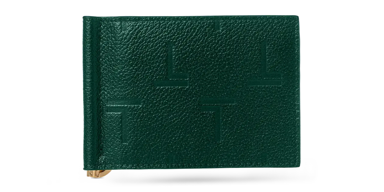 Imperial Jade Lumora Bill Clip Wallet