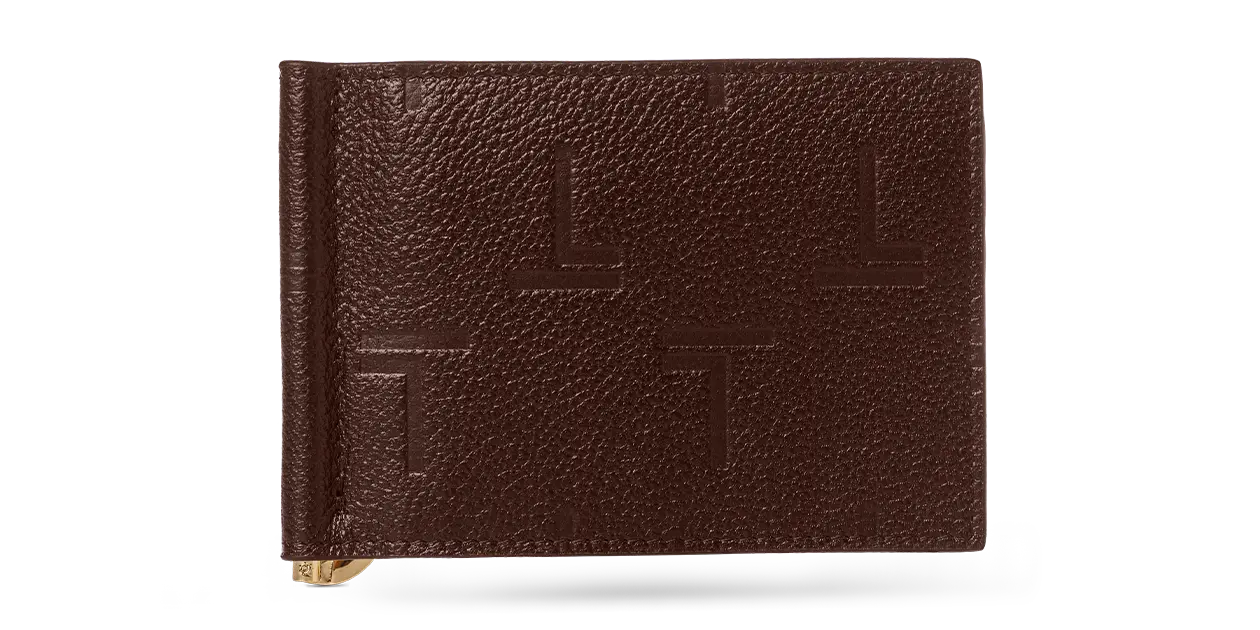 Espresso Lumora Bill Clip Wallet