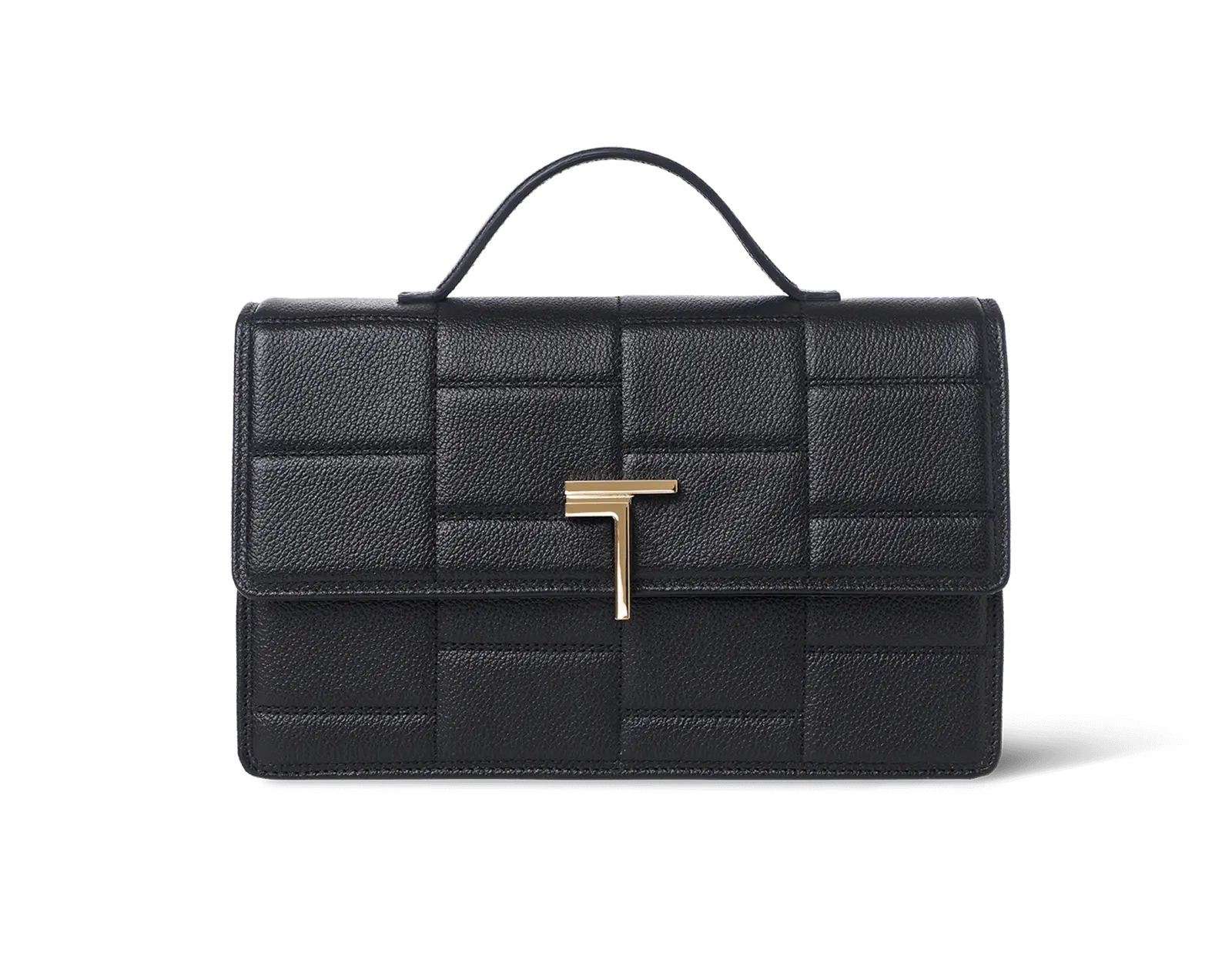Minerva Black Crossbody Handbag