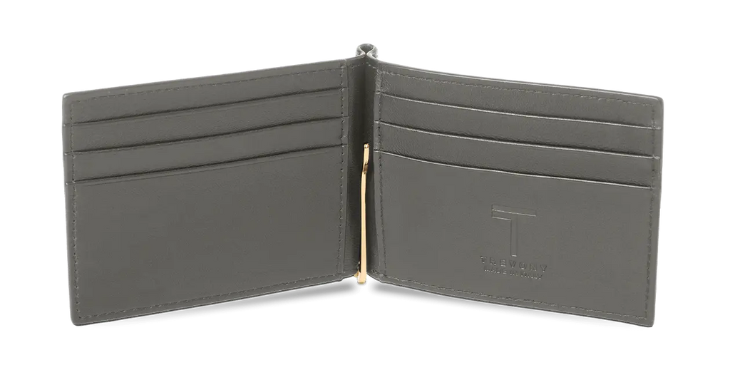 Slate Mist Bill Clip Wallet TREVONY