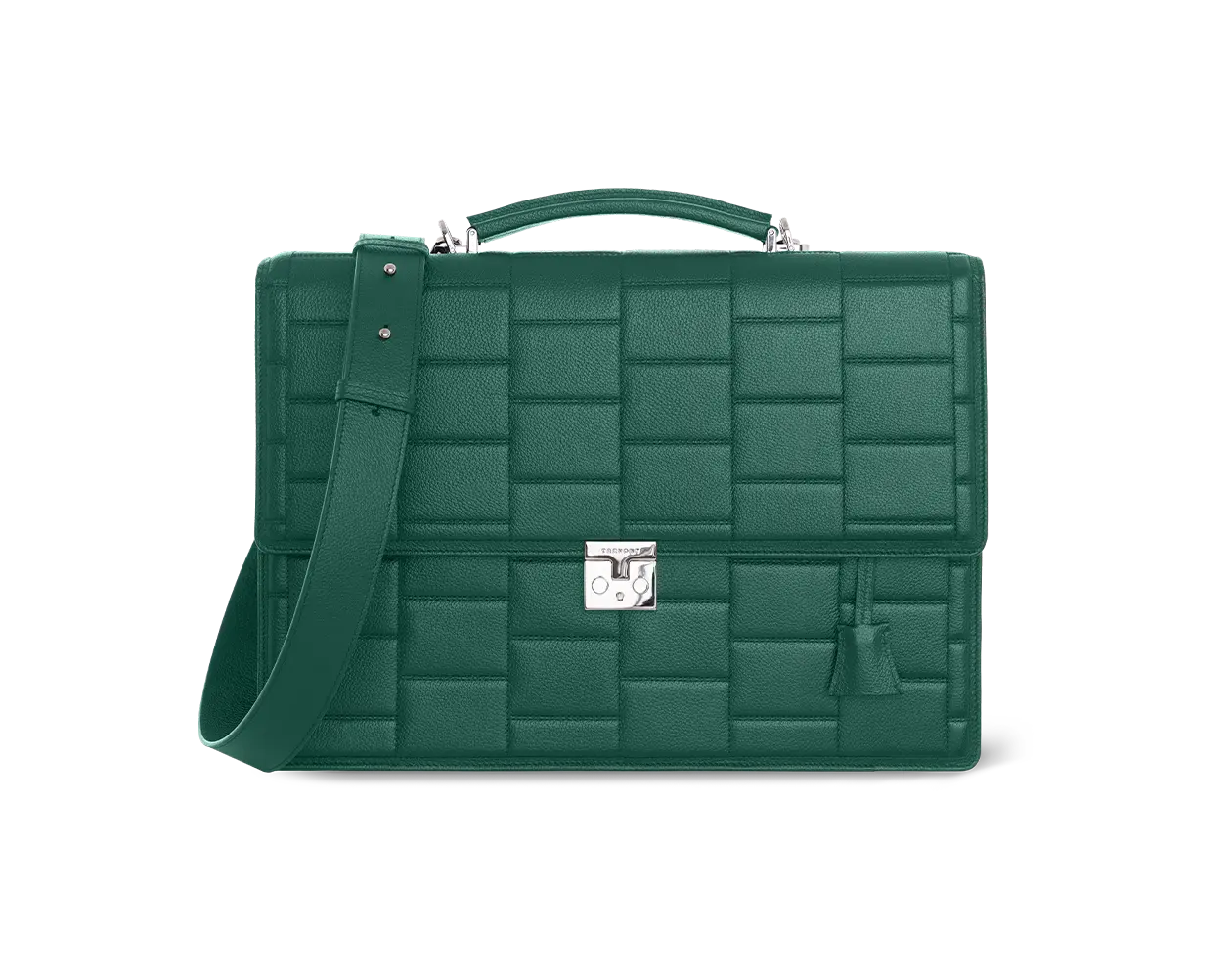 Specter Imperial Jade Leather Business Bag