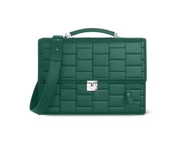 Imperial Jade Specter Leather Business Bag Trevony