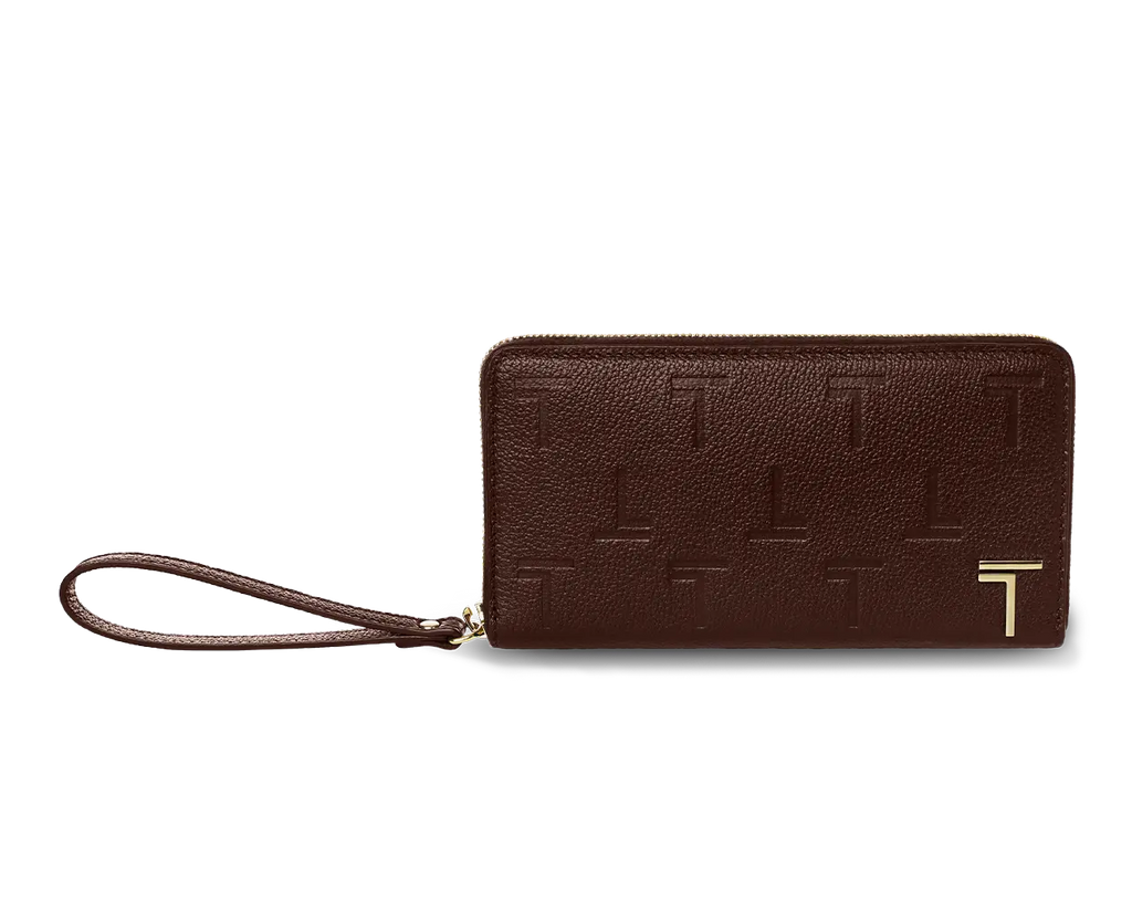 Intima Zipped Wallet Espresso TREVONY