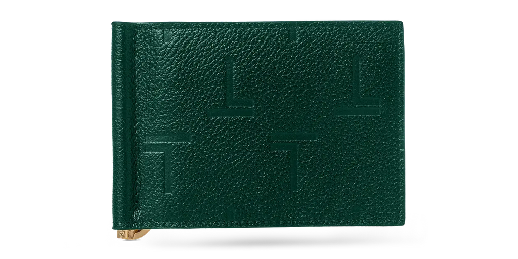 Imperial Jade Intimo Bill Clip Wallet TREVONY