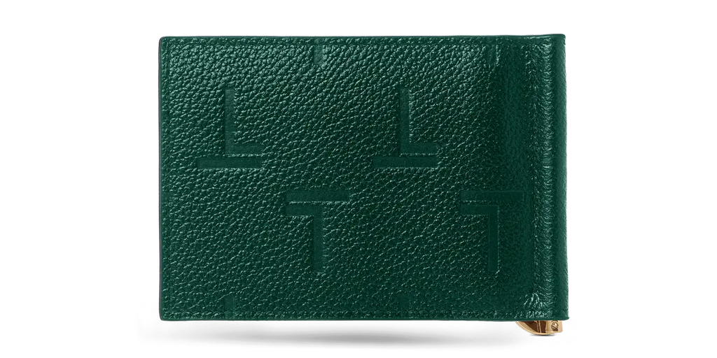 Imperial Jade Intimo Bill Clip Wallet TREVONY