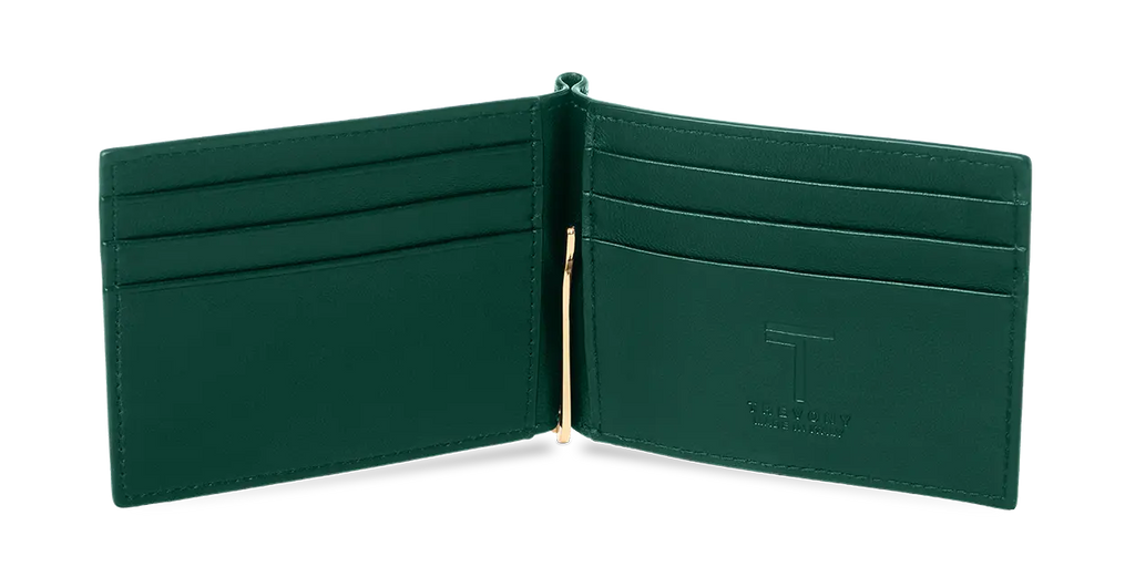 Imperial Jade Intimo Bill Clip Wallet TREVONY