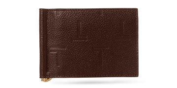 Intimo Bill Clip Brown Wallet TREVONY