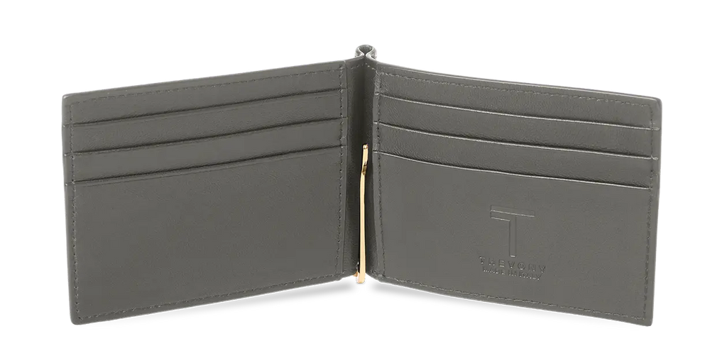 Slate Mist Intimo Bill Clip Wallet TREVONY