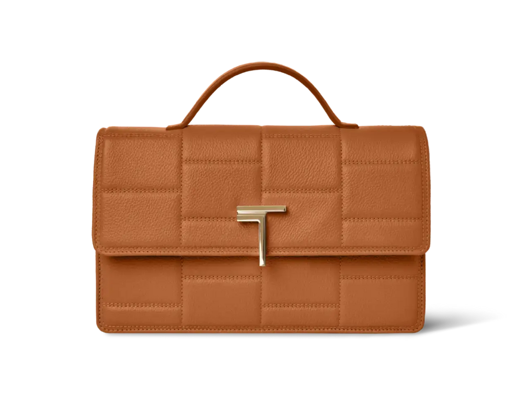 Minerva Terracotta Crossbody Handbag TREVONY