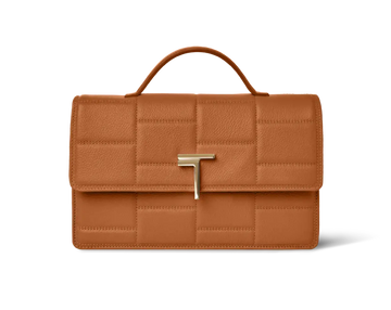 Minerva Terracotta Crossbody Handbag TREVONY