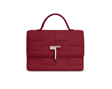 Minerva Small crimson handbag TREVONY