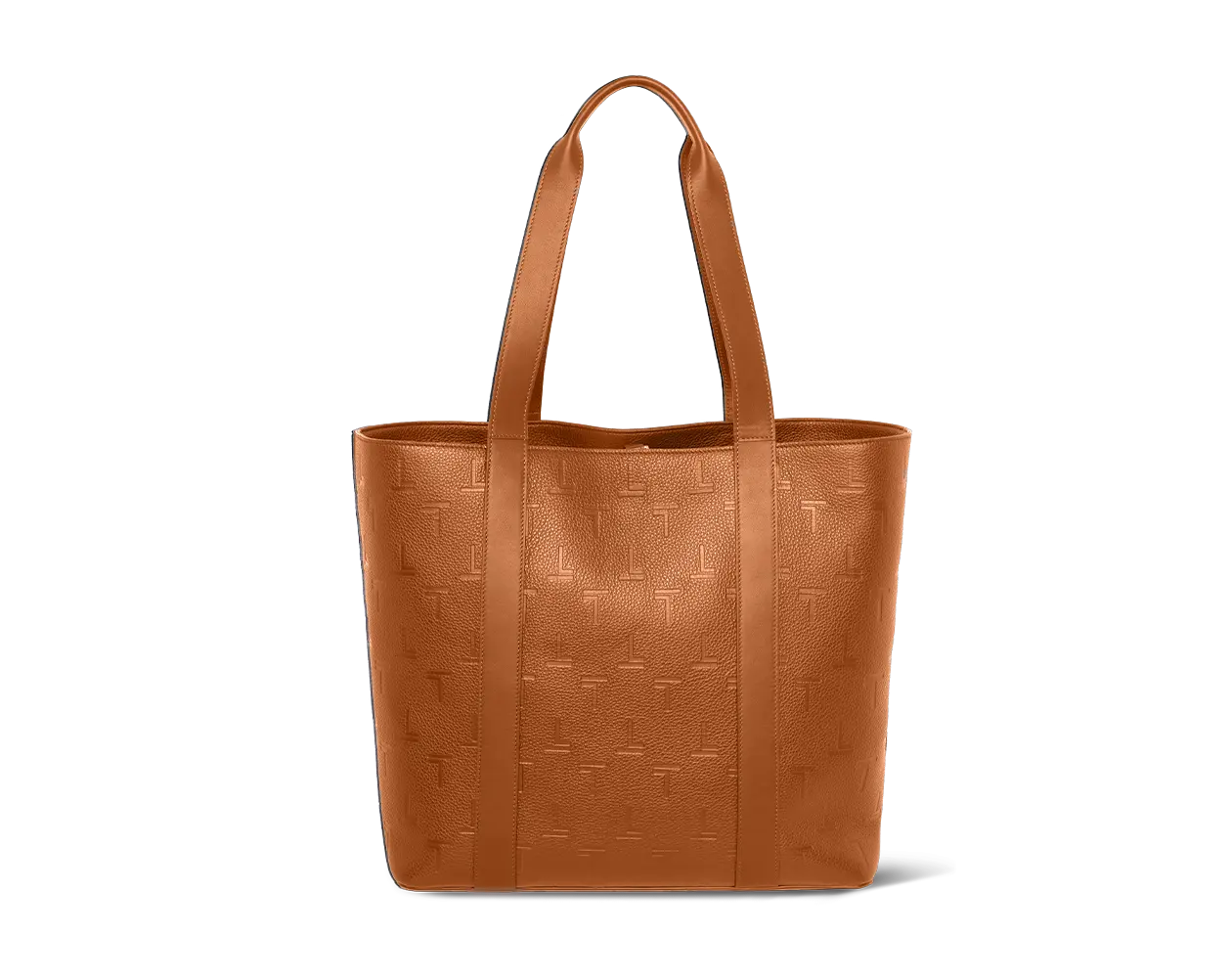 Terracotta Leather Tote Bag