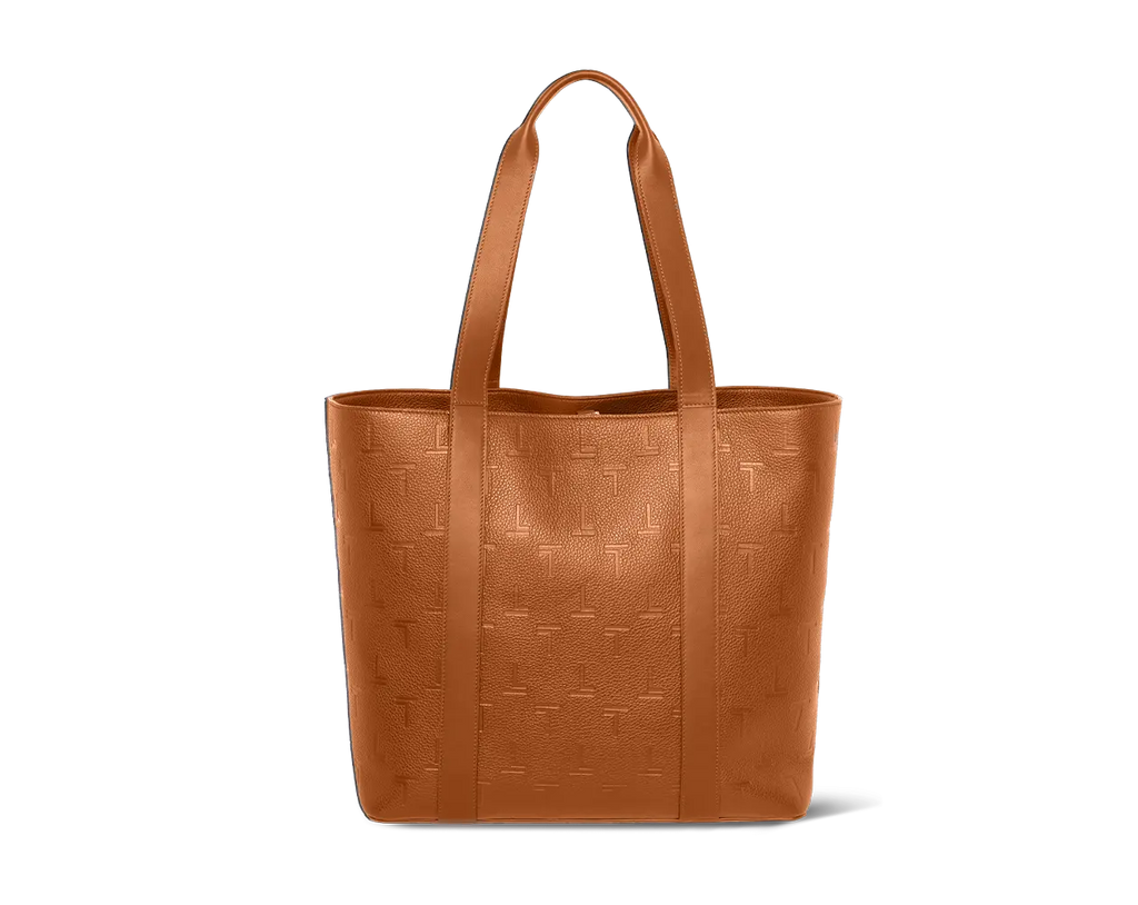 Terracosta Leather Luxury Tote Bag TREVONY