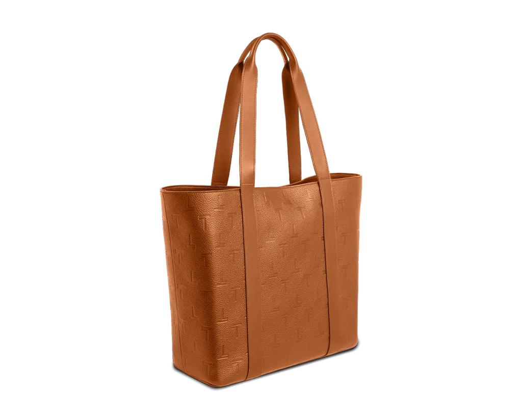 Terracosta Leather Luxury Tote Bag TREVONY