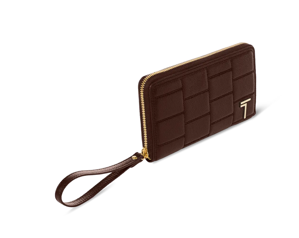 Zipped Wallet brown TREVONY