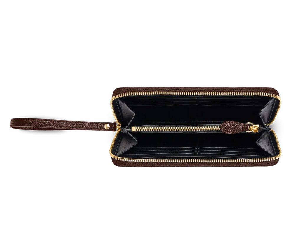 Zipped Wallet brown TREVONY