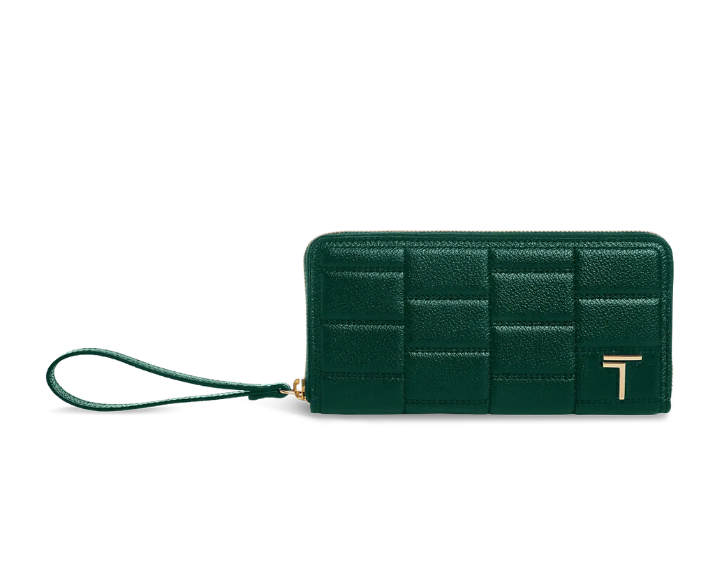 Zipped Wallet Imperial Jade TREVONY